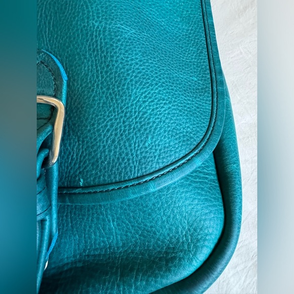 Stickman Leather Molly Penny Turquoise Cowhide - Picture 5 of 11